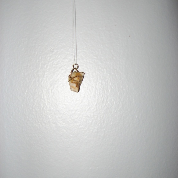 Wire wrapped Rock Necklace - Picture 3 of 3